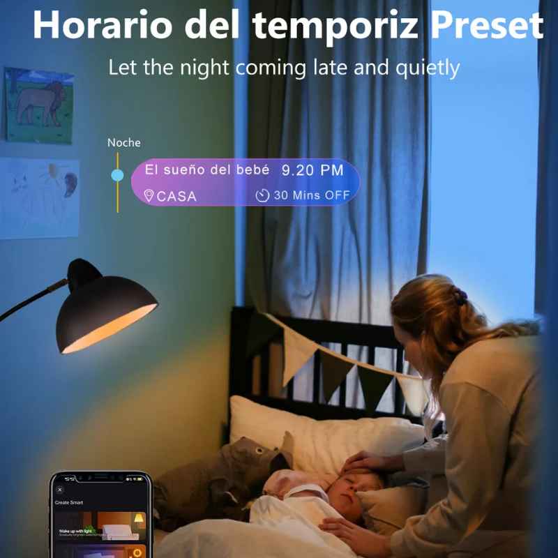 Lámpara Inteligente Iluminé Prestige (con Alexa y control VOZ)✨